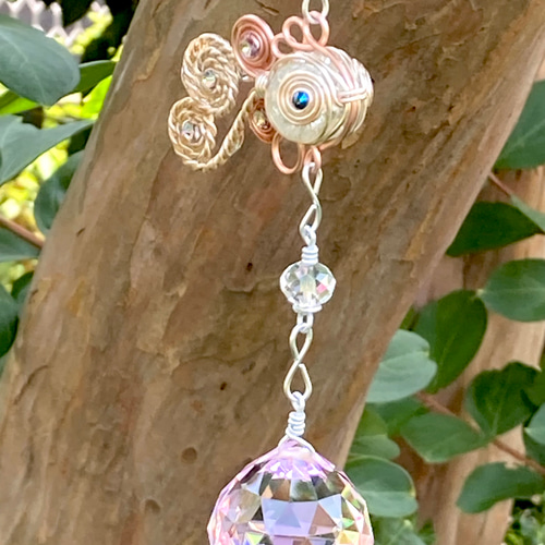 はつ恋とビー玉☆ビー玉の金魚サンキャッチャー☆ サン