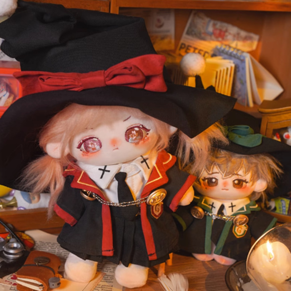 10/20cmぬいぐるみ服 着せ替えぬいぐるみ かわいい 魔法研修生