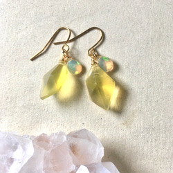 スーパーセブンのロングピアス✩.*˚イヤリング✩.*˚天然石