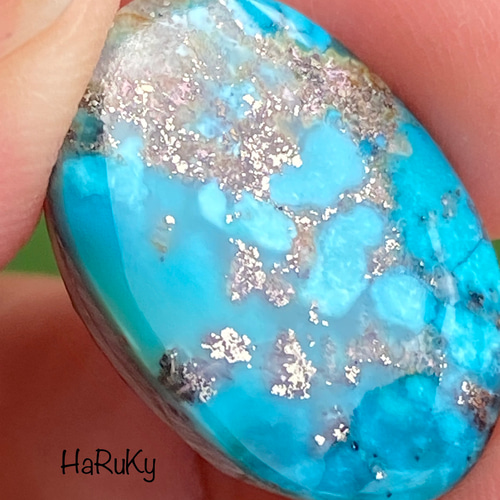 レア♢モレンチターコイズ ♢ナチュラル バックド♢モレンシターコイズ