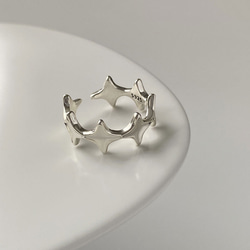 大粒天然ルビーリング雫ギフトリングSILVER 宝石指輪シルバー925