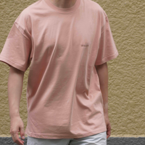 在庫限り【S〜Lサイズ】  とっさのひと言Tシャツ/くすみピンク 6枚目の画像