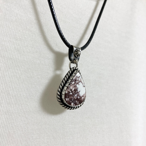 ワイルドホース シルバーネックレス ペンダント #インディアン