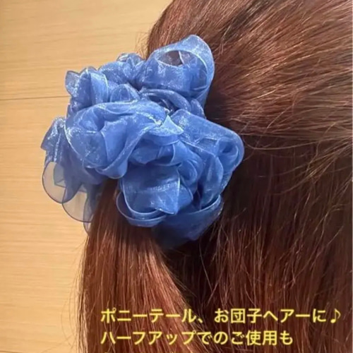 シュシュ】オーガンジーシュシュ(深緑色) シュシュ K−jade 通販