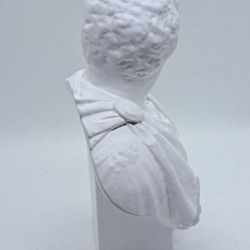 石膏像　デッサン　ブルータス　ホワイト　インテリア　彫刻　置物　レジン 4枚目の画像