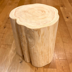 Hinoki Wood Stool 【Flare】No.327 椅子（チェアー）・スツール Wood