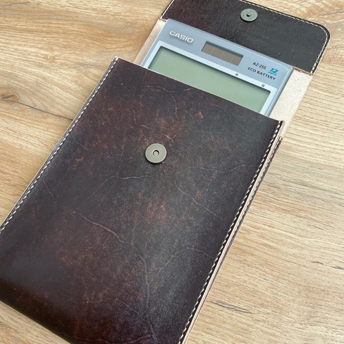 電卓ケース 本革 レザー その他ケース dodo leather works 通販