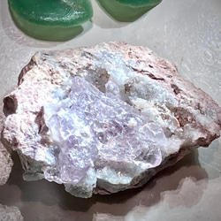 希少✨　ノジュール アメジスト　ラフストーン　原石　紫水晶 3枚目の画像