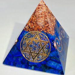 タリカム様制作 オルゴナイト 魔除け・目標達成・危険回避】フラワーオブライフ六芒星