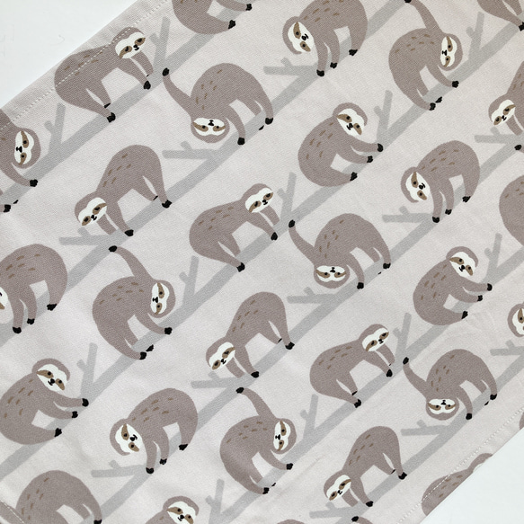 ランチョンマット　ランチマット　男の子　女の子　ナマケモノ　動物 4枚目の画像