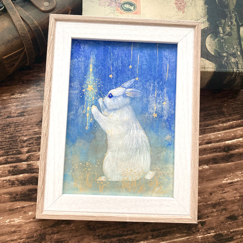 幸子　[ひだまりの猫]と【星の願い】 まとめてご購入　手描き原画 　风景画 幸子様専用 [ひだまりの猫]と【星の願い】 まとめてご購入 手描き原画