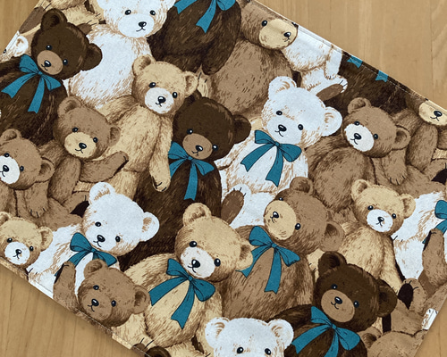 nyanmaru様　体操着袋　ランチョンマット　ハンドメイド　くま　テディベア ca1fd78ebfe4d99b0c99f2c45d216b