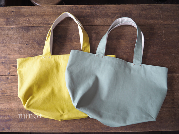 nuno+】新色 帆布11号・ワンマイル ショルダーバッグ セージグリーン