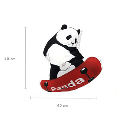 Panda スケボーメンラン 萌蘭 パンダ 抱き枕 まくら 枕 かわいい 中国のパンダ 6枚目の画像