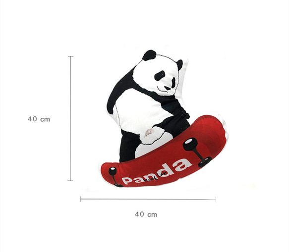 Panda スケボーメンラン 萌蘭 パンダ 抱き枕 まくら 枕 かわいい 中国のパンダ 6枚目の画像