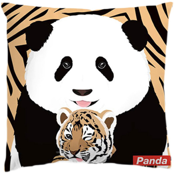 Panda 和花 パンダ タイガー 抱き枕 まくら 枕 かわいい中国のパンダ パンダ柄 4枚目の画像