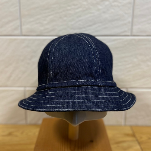 【数々のアワードを受賞】 ワンウォッシュデニム☆岡山デニム☆厚手デニム12oz☆バケット 帽子