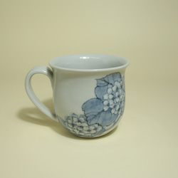 コーヒーカップ　紫陽花 2枚目の画像
