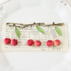 布花 勿忘草ブローチ ブローチ ao. 通販 11495411｜Creema(クリーマ)