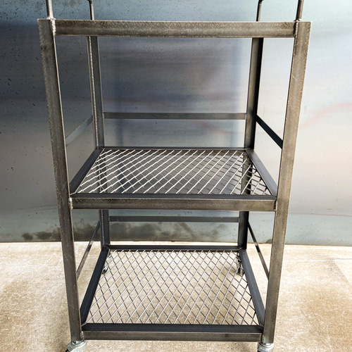 アイアンキッチンワゴンC キャスター付 インダストリアル キッチン