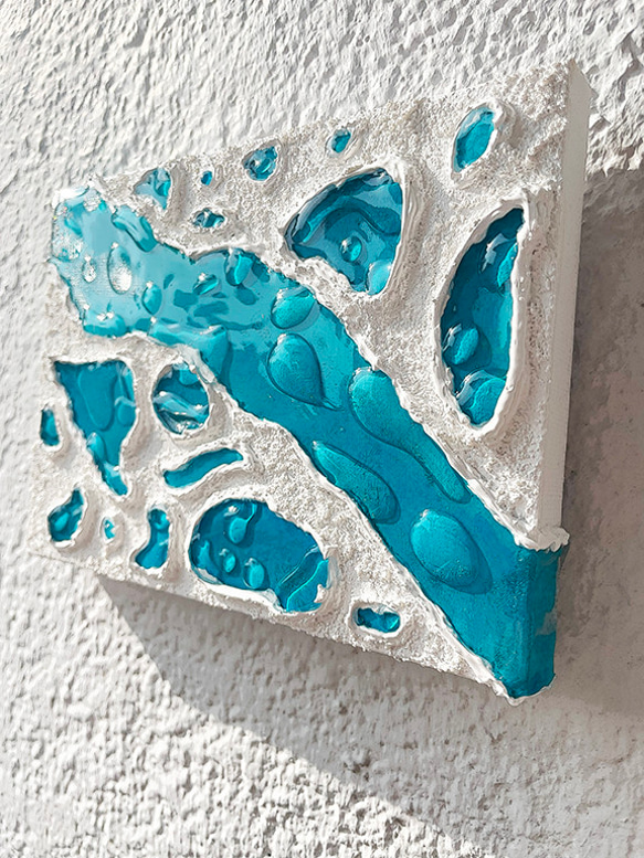 立体作品アート現代アートポップアートアートパネル絵画透明レジン