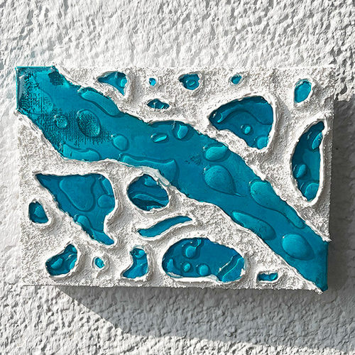 farraige bheag de chadás〗0009/テクスチャーアート/長方形張り