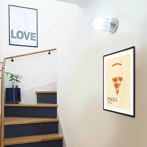 Pizza ピザ アート アートポスター ポスター A4 A3 A2 A1 A0