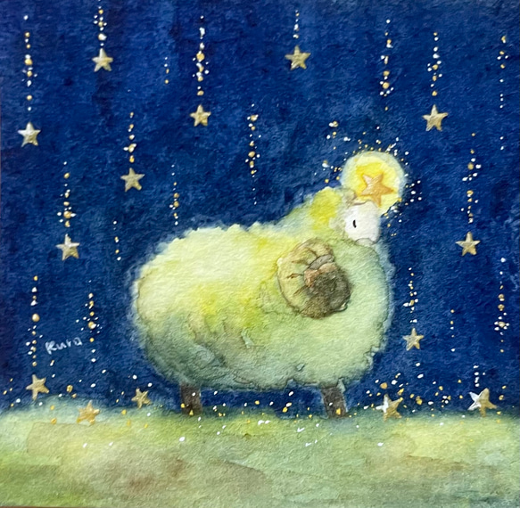 幸せを呼ぶ絵画 真作！ yuMi 幸せ を呼ぶ少女 幸運 海辺 油彩 10号 - メルカリ