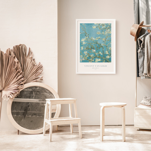 額装品/Jardin de Fleurs/ゴッホ/ポスター/アート/インテリア Jardin de Fleurs（フィンセント ファン ゴッホ） ポスター販売のアズ