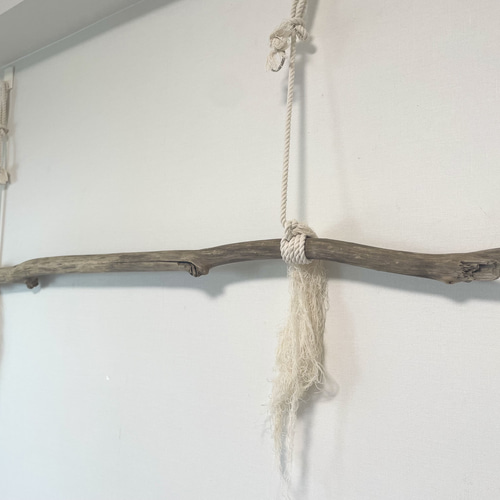 一本枝流木のハンガーラック⑩ ウォールフック ハンガーフック