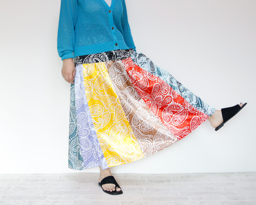 雑誌掲載⭐︎美品⭐︎ラルフローレン⭐︎パッチワークプリント