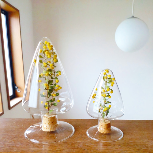 ドーム Daum 花瓶 ミモザ 未使用品 【公式通販】