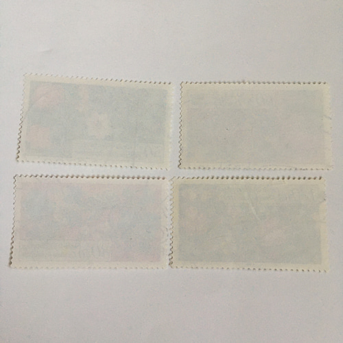 使用済切手 西ドイツ 花と昆虫4枚セット その他素材 まめうそ 通販