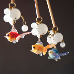 金魚 ヘアアクセサリー の人気通販｜Creema(クリーマ) 国内最大の 