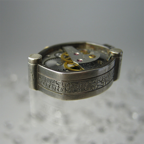 ゼンマイ】SEIKO シルバーペンダント 数字 【送料込み】機械式 時計 手