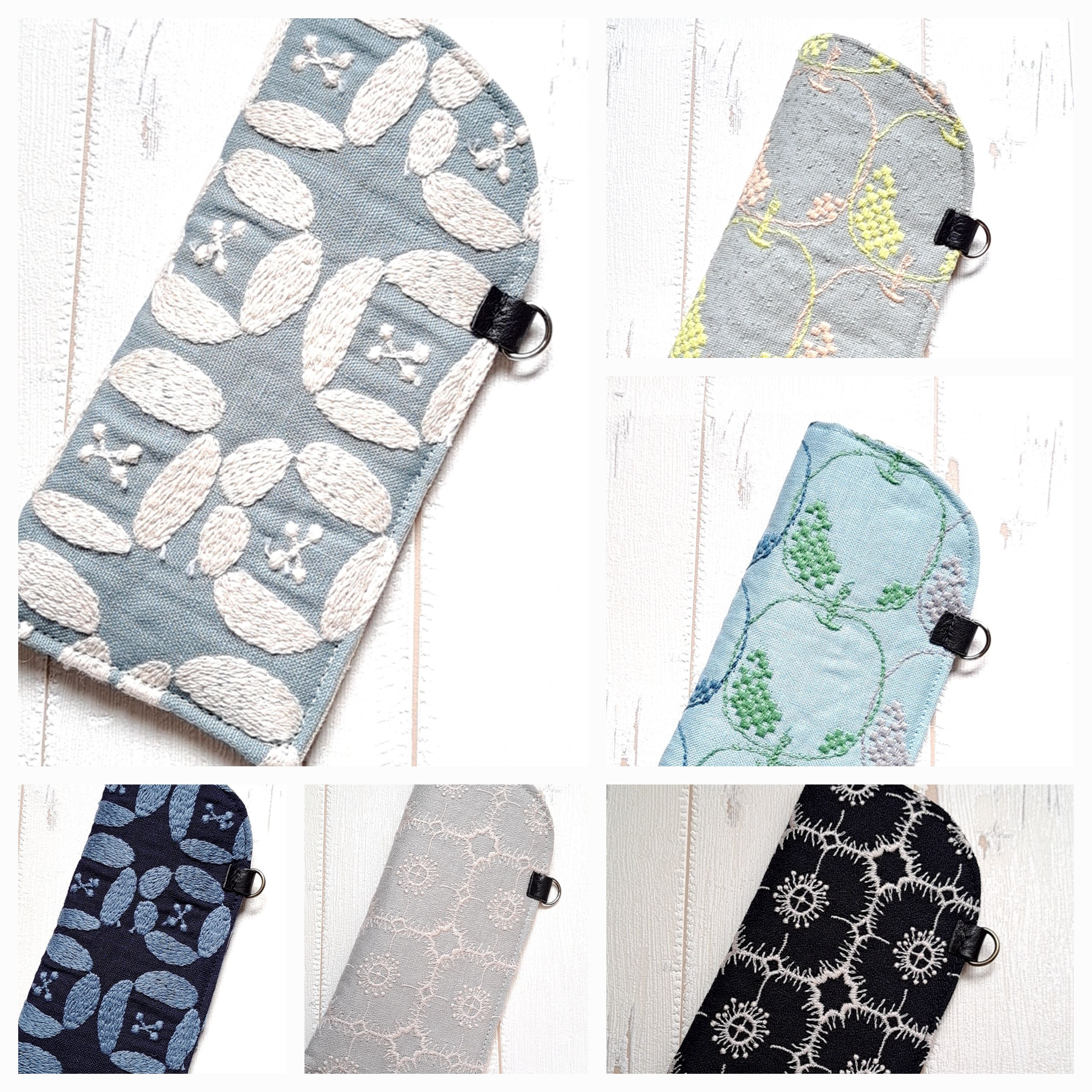 ミナペルホネン∞メガネケース mera dear anemone メガネケース