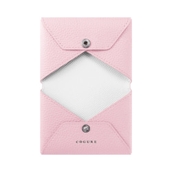 カードケース 名刺入れ ピンク+ホワイト＜COPEC2-Pink+WH＞ 1枚目の画像