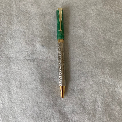 錫製 回転式ボールペン uni-ball Signo替芯 セミオーダーメイド ペン