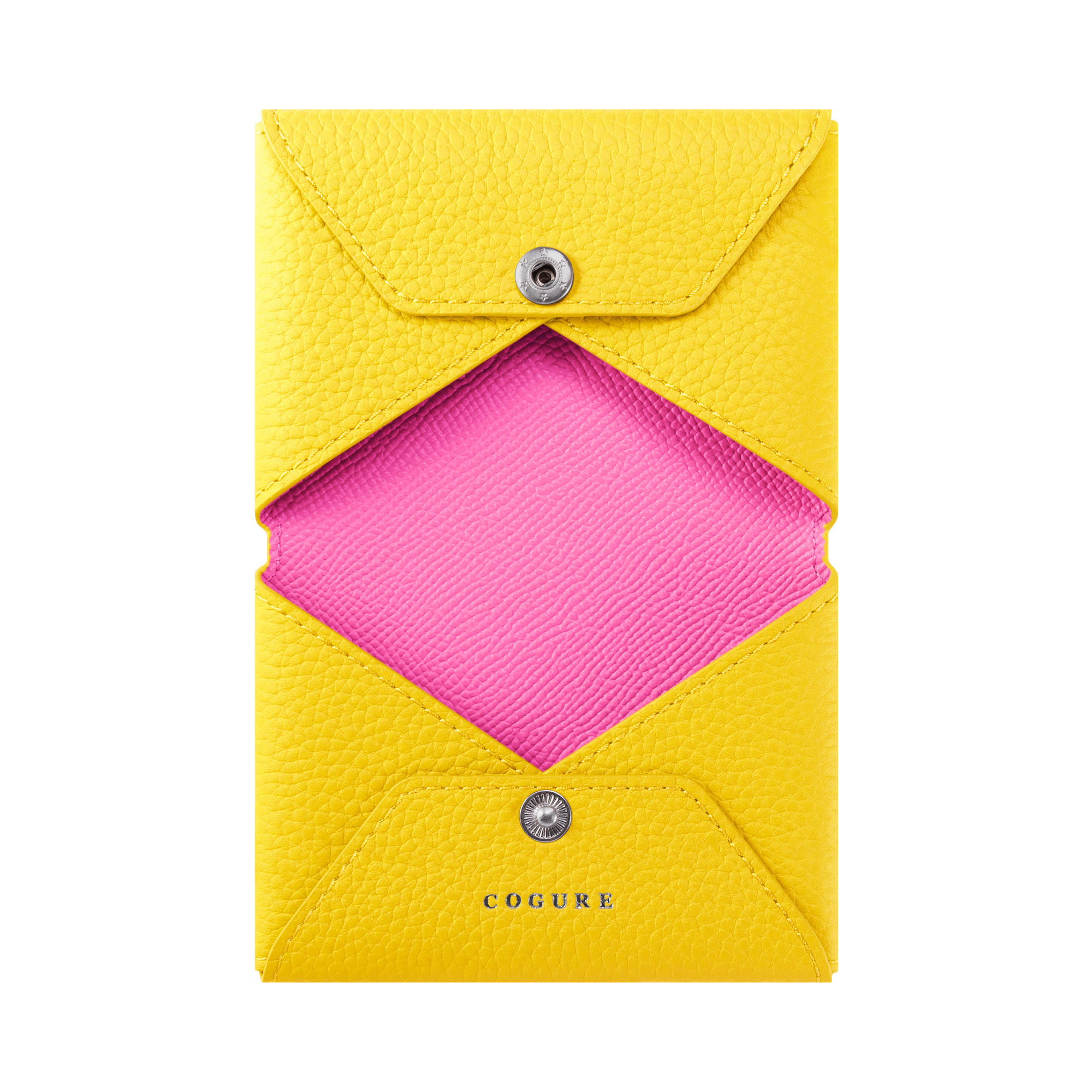 カードケース 名刺入れ イエロー+ビビットピンク＜COPEC2-Yellow+VP＞ 6,384円
