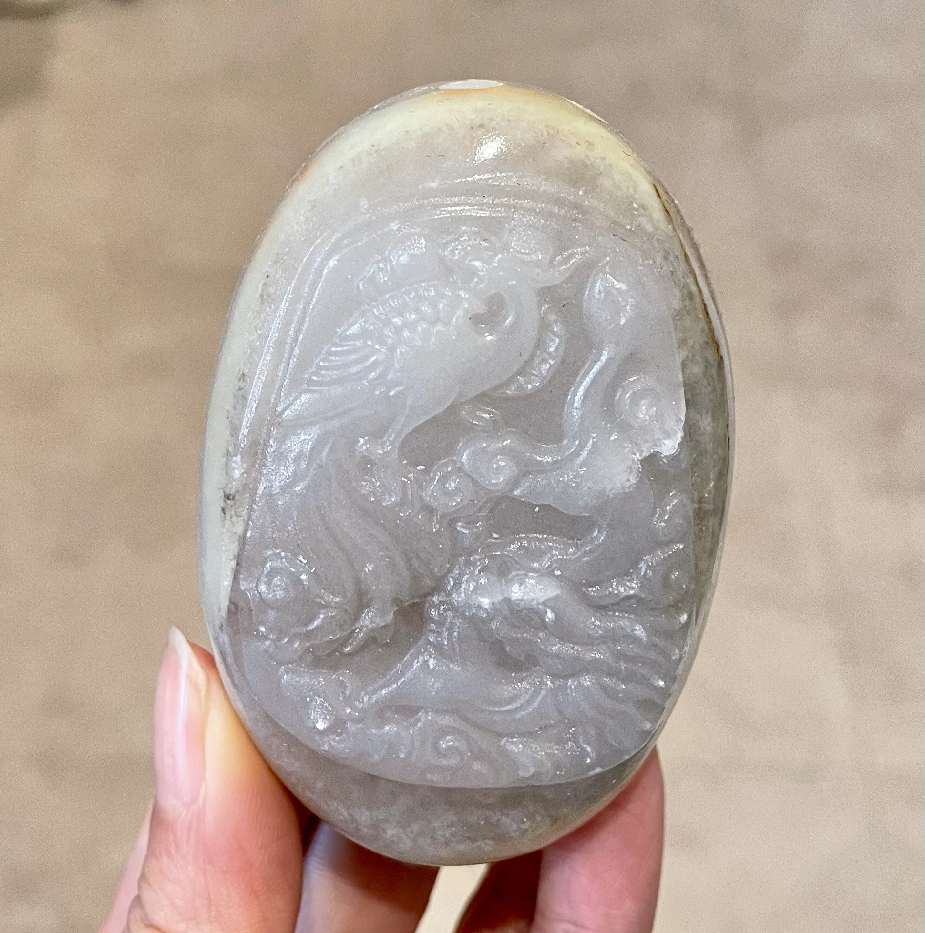 オウムちゃん】鳥好きさんへのプレゼント 置物 木彫り 文鳥 天然木  