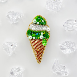 レア ツモリチサト アイスクリーム刺繍 ワンピース 90aed3ee66e70c6f3f58d101174a4f