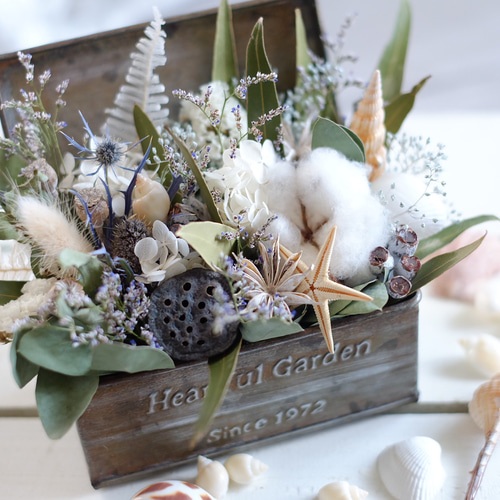 ドライフラワー Dry Flower Antique Box ドライフラワー Flower largo 通販