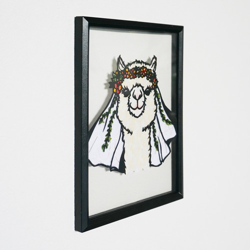 原画 アート 絵画 美術品 ハンドメイド インテリア 動物