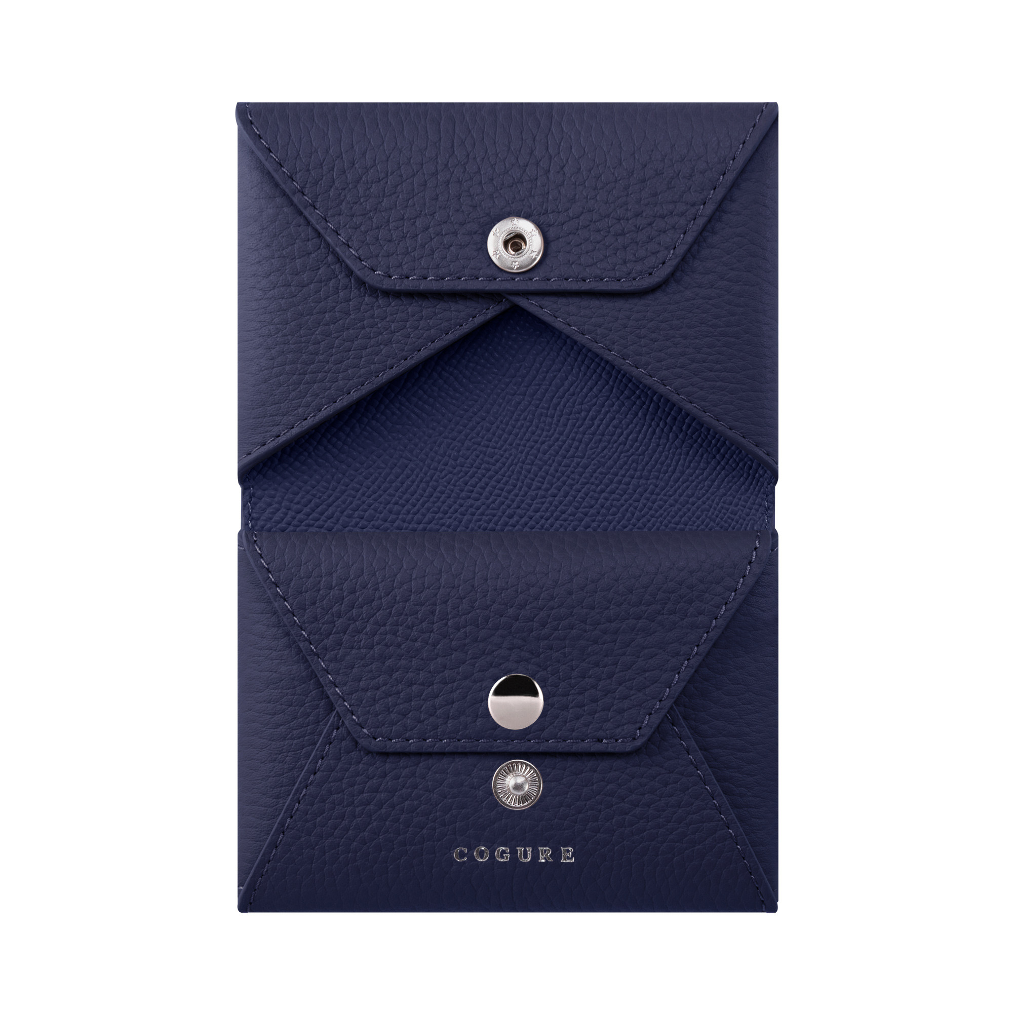 カードケース 名刺入れ 小物入れ ネイビー＜COPEC3-Navy ＞