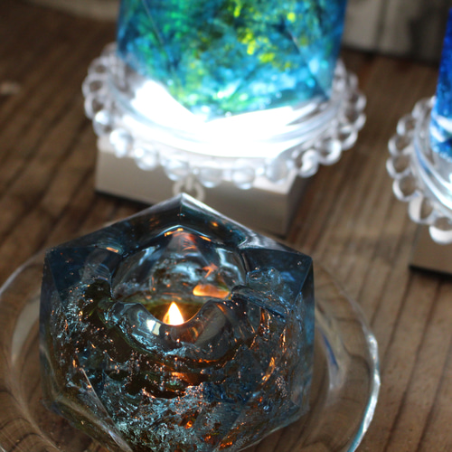 witch candle】グミキャンドル ブルー キャンドル・キャンドル