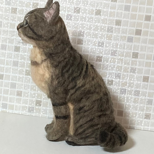 キジトラちゃん L Lサイズ サンプルページ 羊毛フェルト ハンドメイド