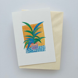 Plant 004 ポストカード ユニバーサルカード サンキューカード 封筒付き 3枚目の画像