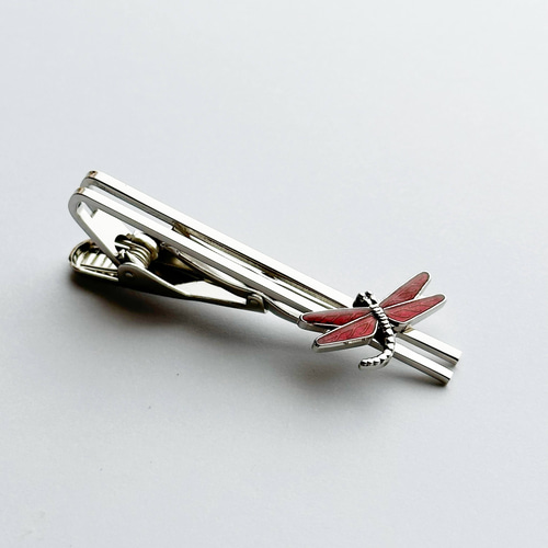 とんぼ 七宝焼ネクタイピン 丹銅メタル七宝 タイピン・カフス 太田七宝