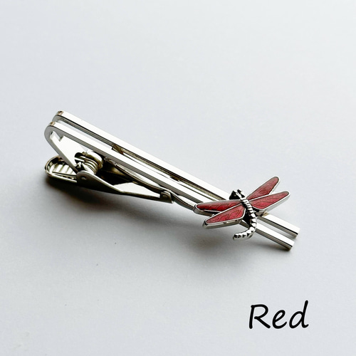 とんぼ 七宝焼ネクタイピン 丹銅メタル七宝 タイピン・カフス 太田七宝