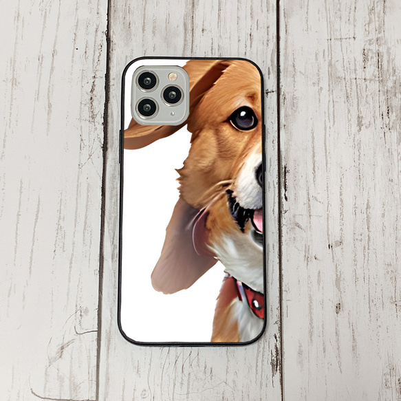 iphoneケース2-1-16 iphone 強化ガラス 犬・いぬ・ワンちゃん 箱14 かわいい アイフォン iface 1枚目の画像